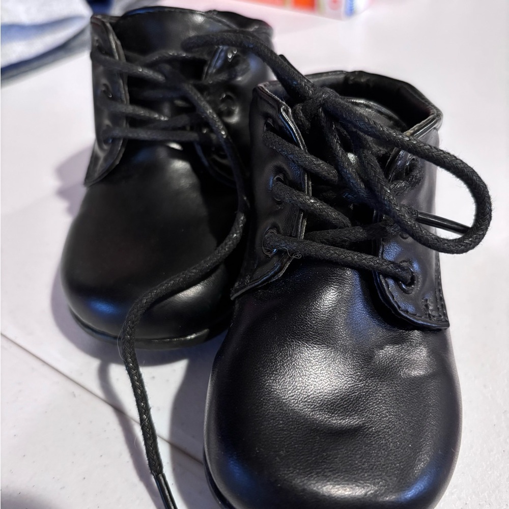 Josmo Black Kids Dress Shoes